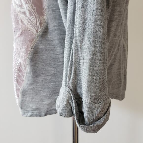 Anthropologie Tiny Hazel Embroidered Dolman Sleeve Blouse Rayon Women Small - Picture 9 of 12